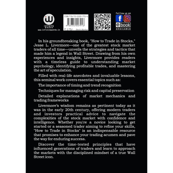 How To Trade In Stocks | Stock Market Technique Book One | Stock Market Technique Book Two | Jesse Livermore | Jesse L. Livermore | Richard D. Wyckoff