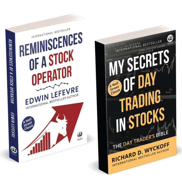 My Secrets Of Day Trading In Stocks | Reminiscences Of A Stock Operator | Richard D. Wyckoff | Edwin Lefevre | English Money Books Combo Gift Pack Set | The Trader's Bible | Trader | Richard D. Wyckoff Book