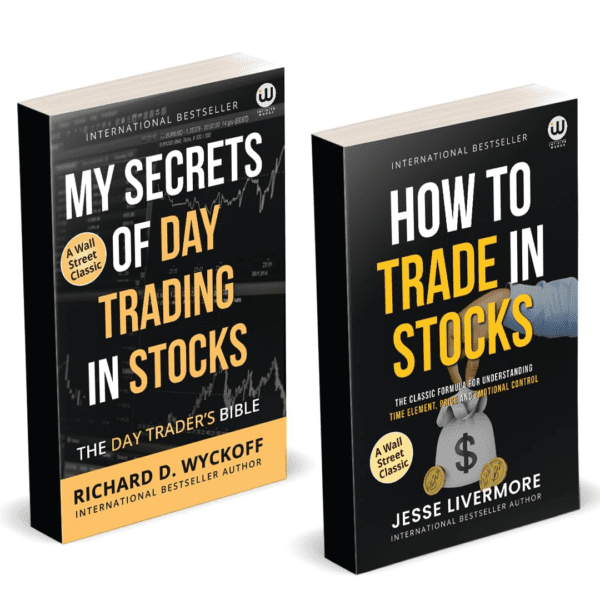 How To Trade In Stocks | My Secrets Of Day Trading In Stocks | Jesse Livermore | Richard D. Wyckoff | English Money Books Combo Gift Pack Set | The Trader's Bible